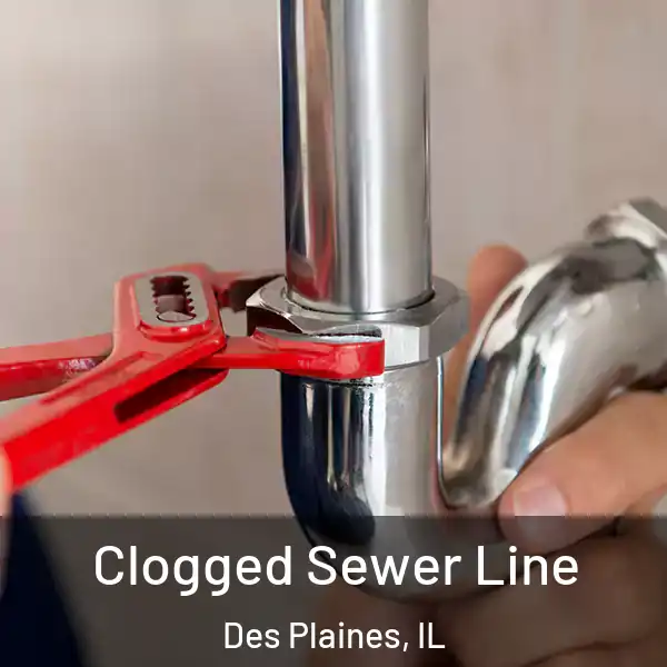  Clogged Sewer Line Des Plaines, IL