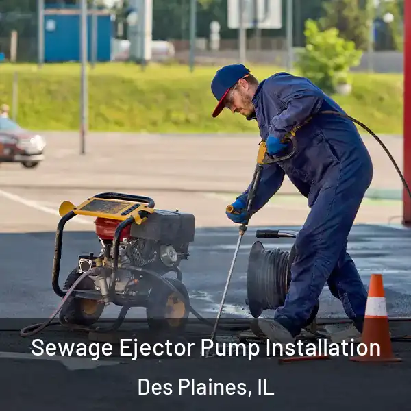  Sewage Ejector Pump Installation Des Plaines, IL