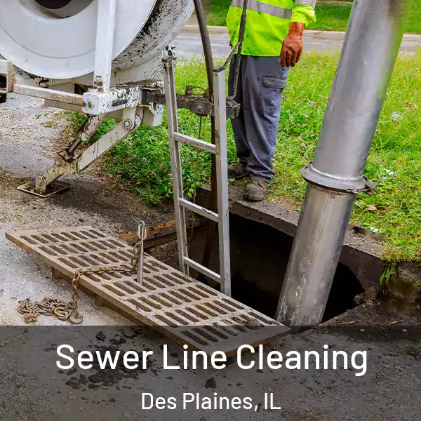  Sewer Line Cleaning Des Plaines, IL