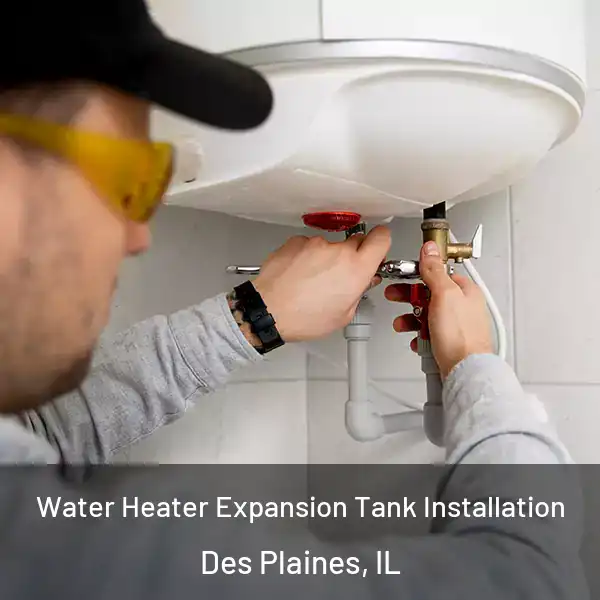  Water Heater Expansion Tank Installation Des Plaines, IL