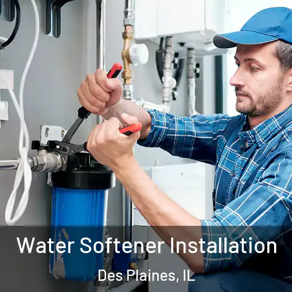  Water Softener Installation Des Plaines, IL